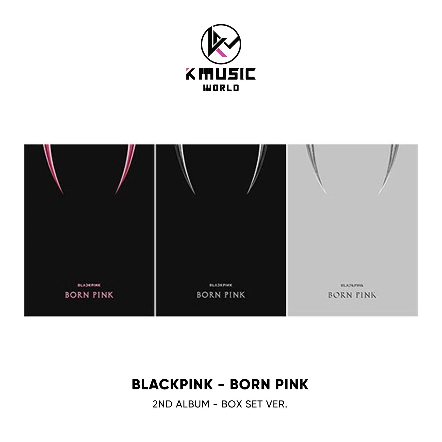 BLACKPINK - BORN PINK [2nd Album - Box Ver.]