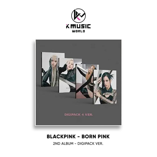 BLACKPINK - BORN PINK [2nd Album - Digipack Ver.]