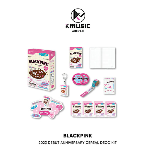 BLACKPINK - Official Goods [2023 Debut Anniversary Cereal Deco Kit]