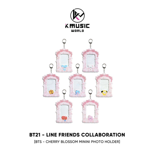 BT21 - Line Friends Collaboration [Cherry Blossom Minini Photo Holder]