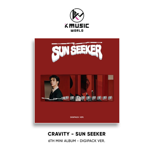 CRAVITY - SUN SEEKER [6th Mini Album - Digipack Ver.]