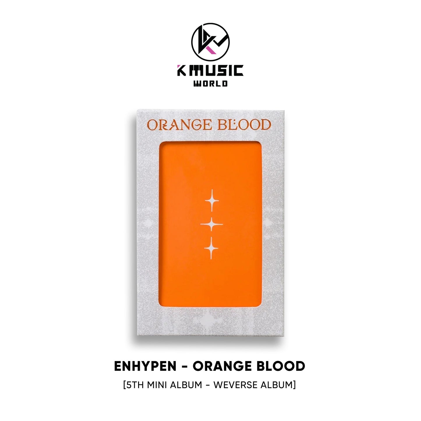 ENHYPEN - ORANGE BLOOD [5th Mini Album - Weverse Album]