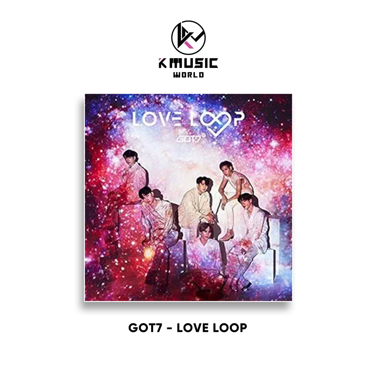 GOT7 - LOVE LOOP [4th Mini Album - Jewel Case Ver.]