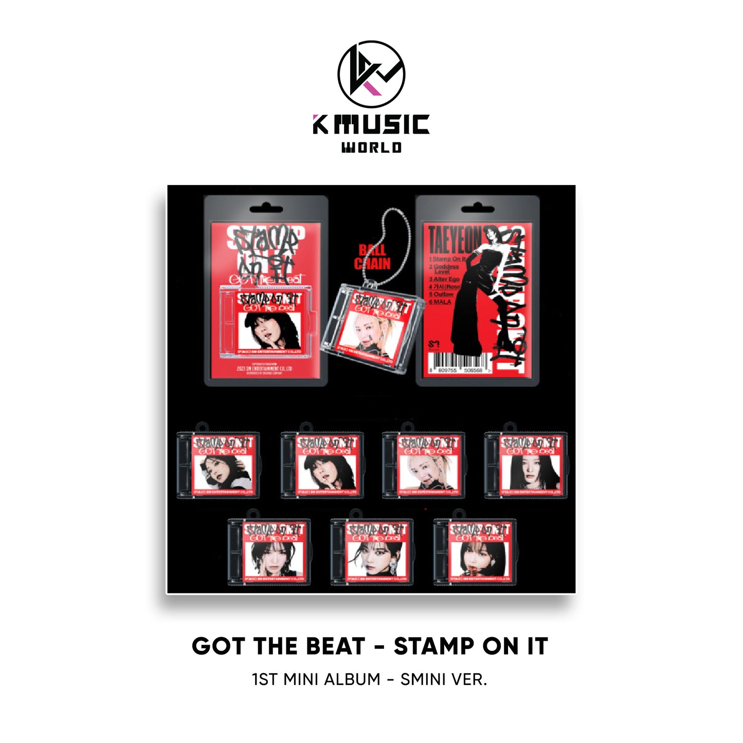 GOT the beat - Stamp On It [1st Mini Album - SMini Ver.]