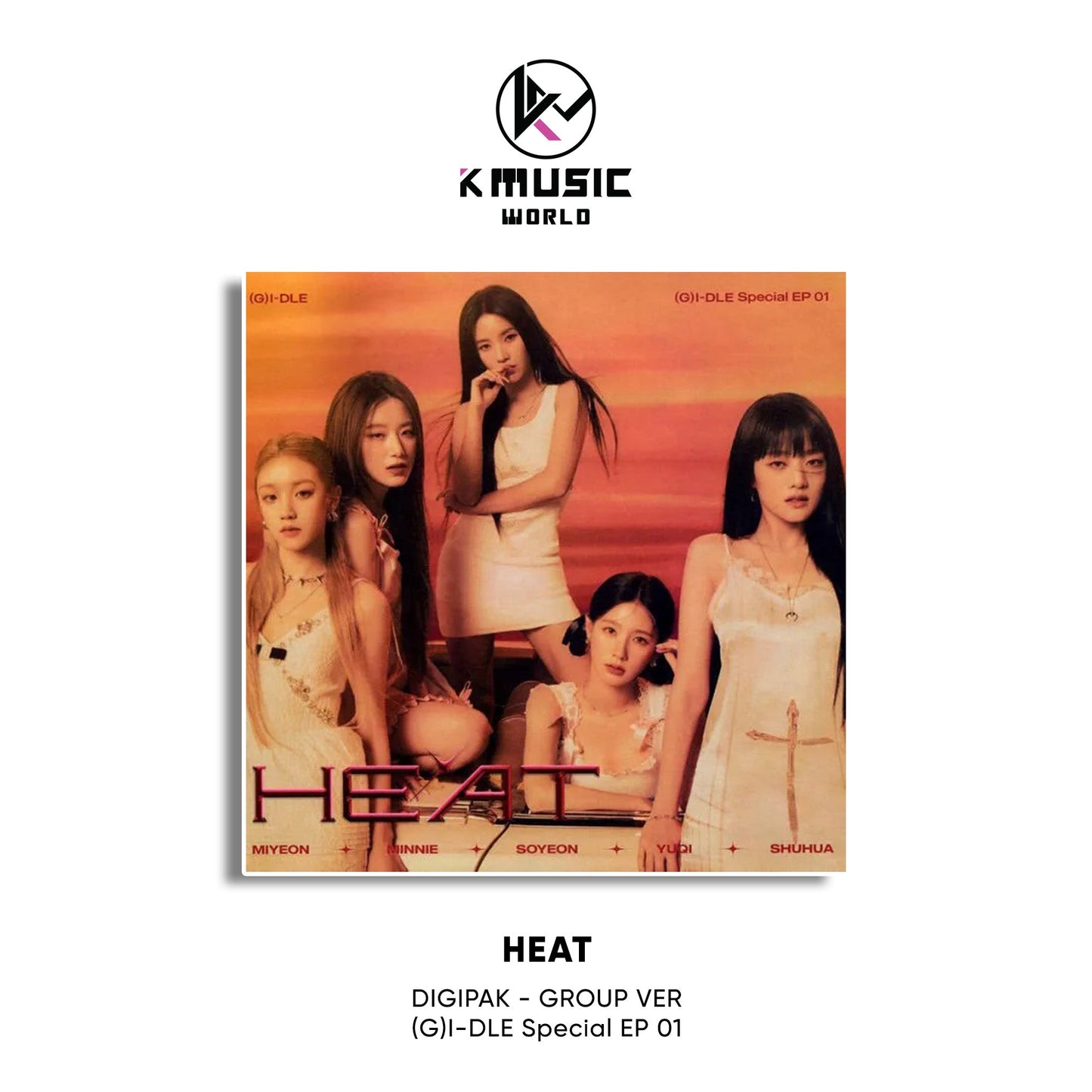 (G)I-DLE - HEAT [Special Album - Digipack Ver.]
