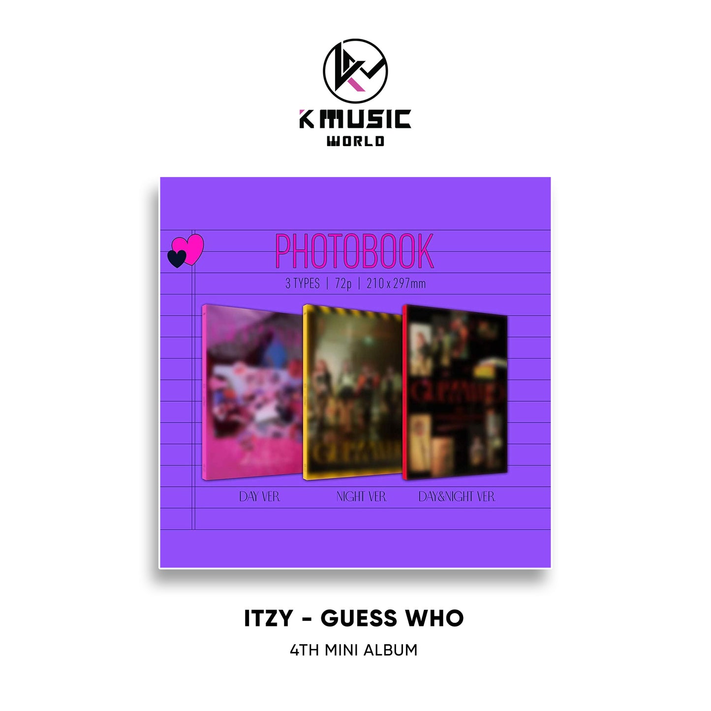 ITZY - GUESS WHO [4th Mini Album]