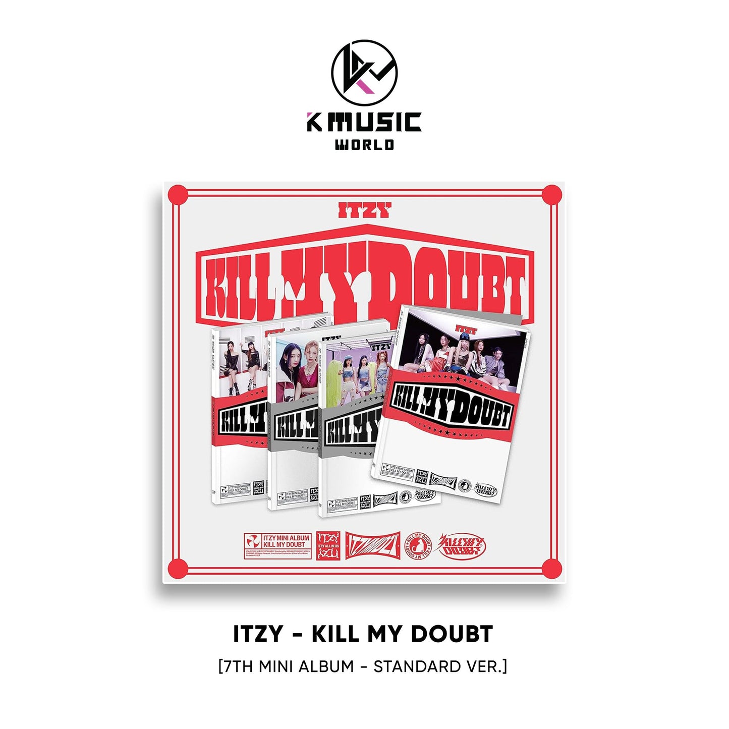 ITZY - KILL MY DOUBT [7th Mini Album - Standard Ver.]