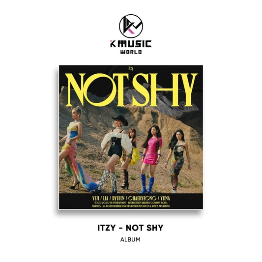 ITZY - NOT SHY [3rd Mini Album]