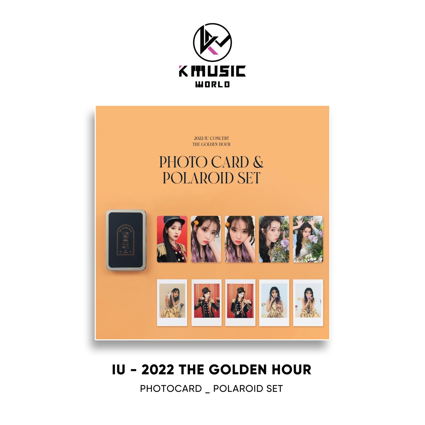 IU - 2022 The Golden Hour Goods [Photocard & Polaroid Set]