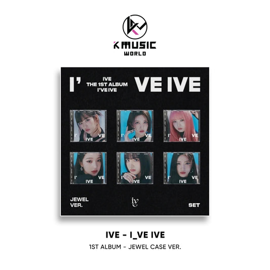 IVE - I've IVE [1st Album - Jewel Case Ver.]