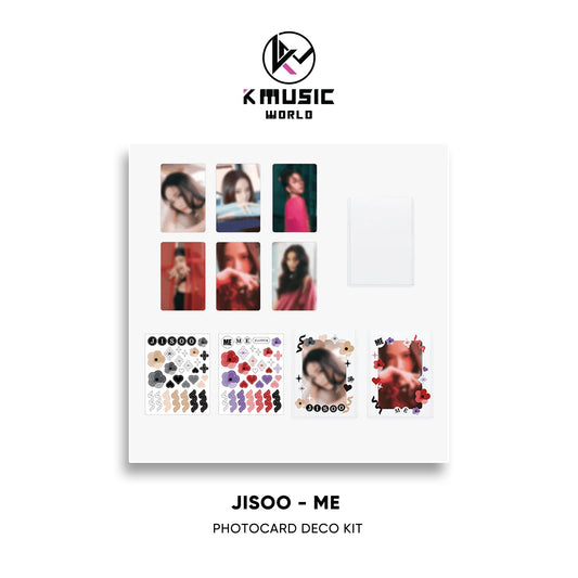 JISOO - ME [Photocard Deco Kit]
