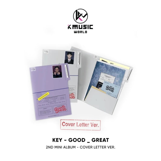 KEY - Good & Great [2nd Mini Album - Cover Letter Ver.]