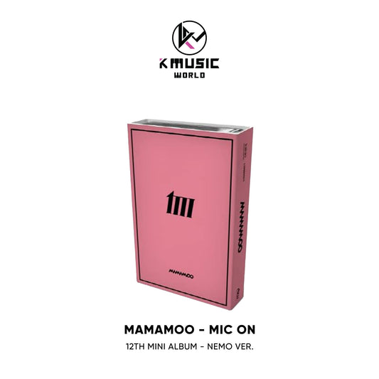 MAMAMOO - MIC ON [12th Mini Album - NEMO Ver.]