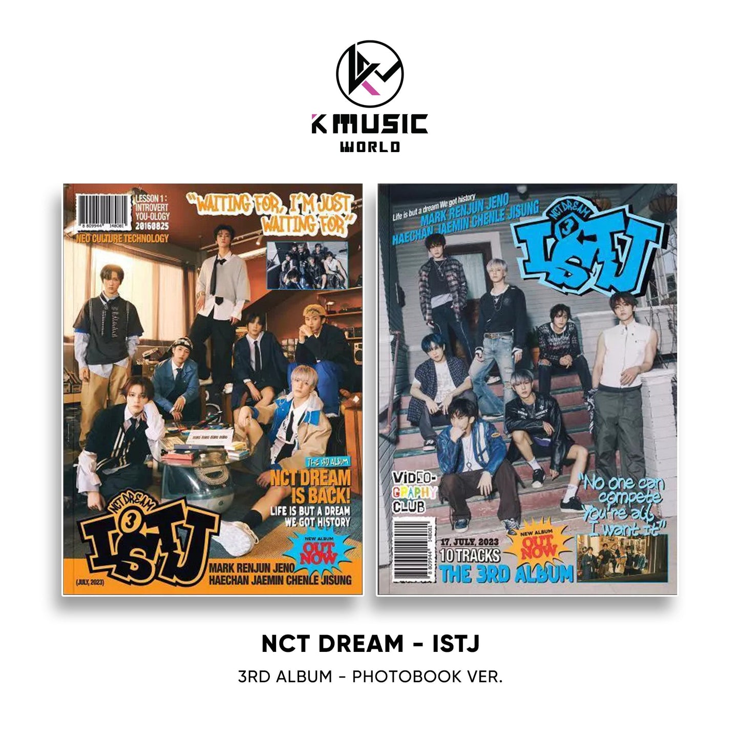 NCT DREAM - ISTJ [3rd Album - Photobook Ver.]