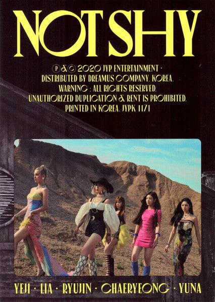 ITZY - NOT SHY [3rd Mini Album]