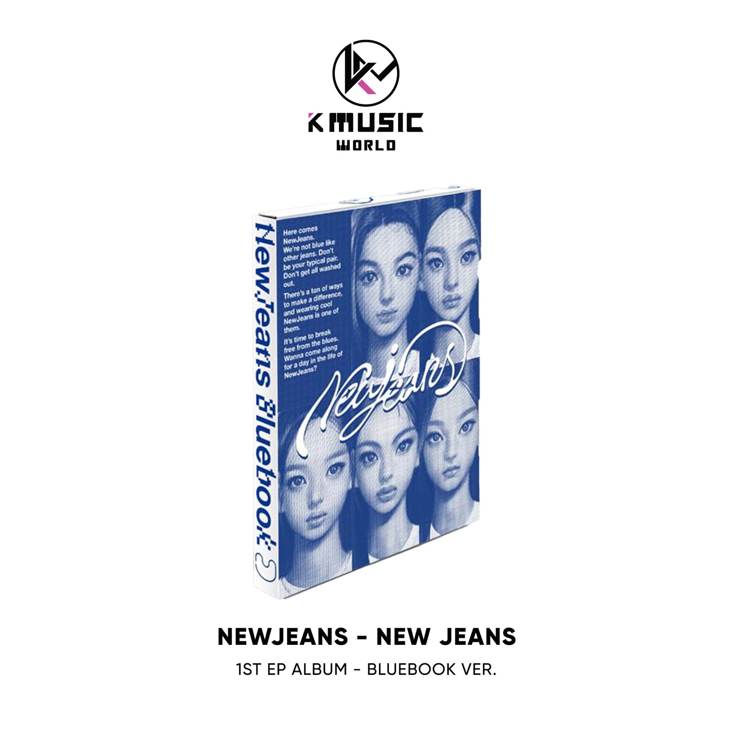 NewJeans - New Jeans [1st EP Album - Bluebook Ver.]