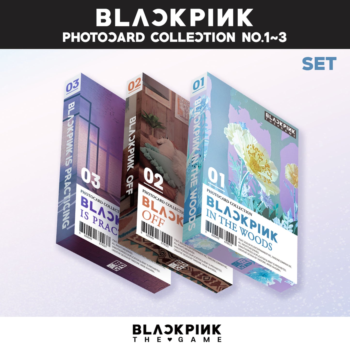 BLACKPINK - The Game [Photocard Collection]