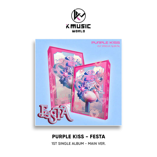 PURPLE KISS - FESTA [1st Single Album - Main Ver.]