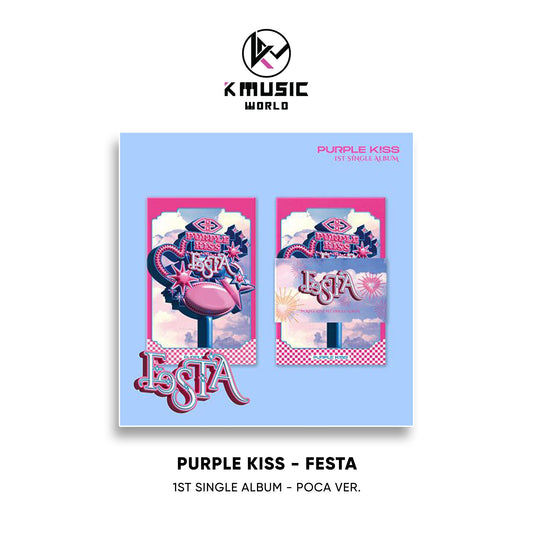 PURPLE KISS - FESTA [1st Single Album - POCA Ver.]