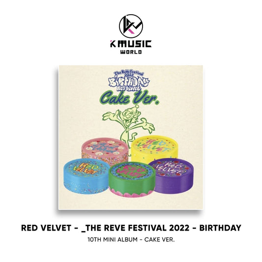 Red Velvet - The ReVe Festival 2022: Birthday [10th Mini Album - Cake Ver.]