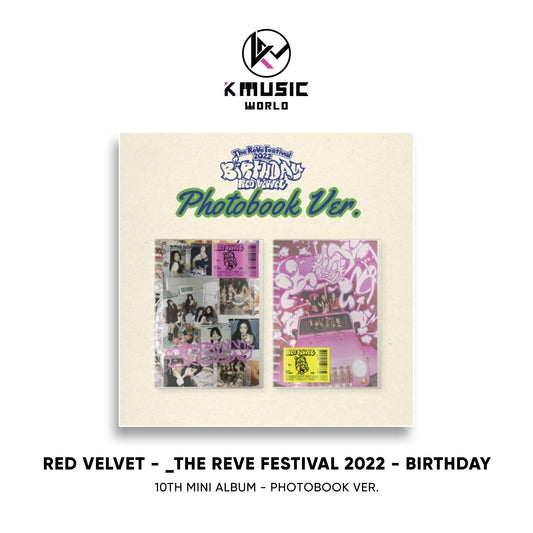 Red Velvet - The ReVe Festival 2022: Birthday [10th Mini Album - Photobook Ver.]