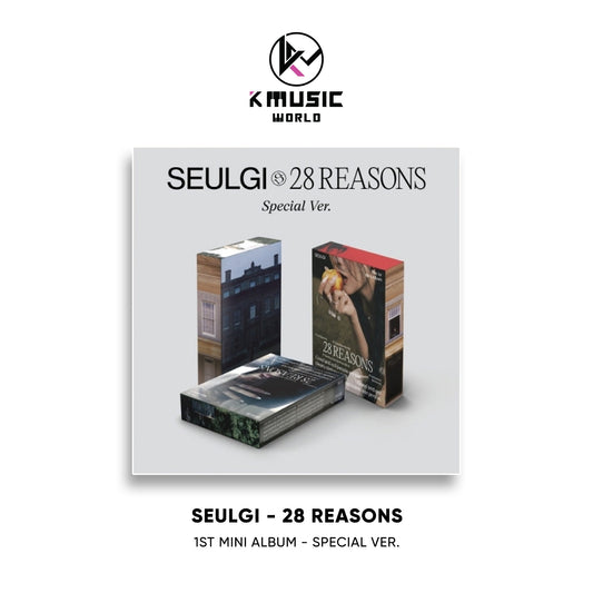 SEULGI - 28 Reasons [1st Mini Album - Special Ver.] EVIL Version