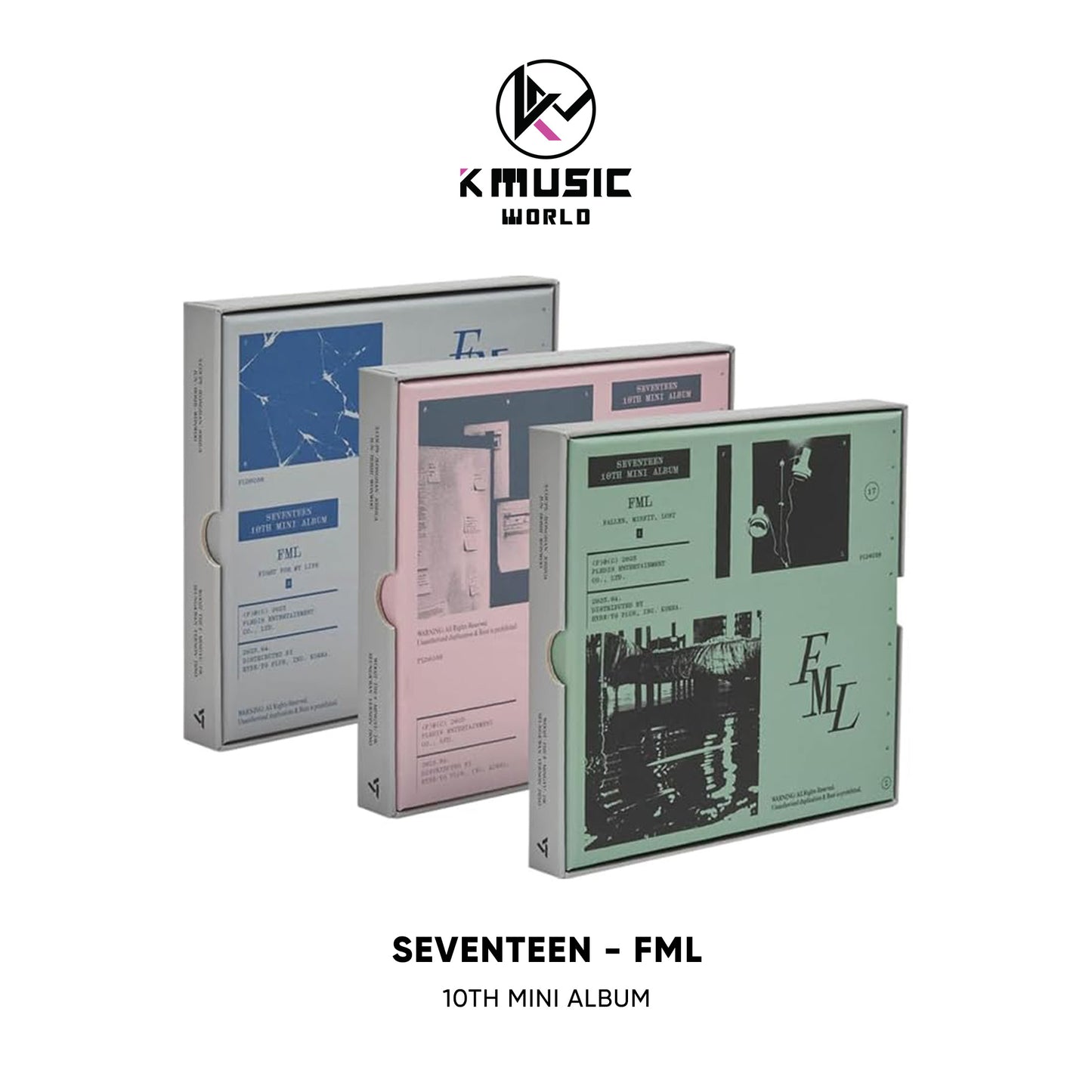 SEVENTEEN - FML [10th Mini Album]
