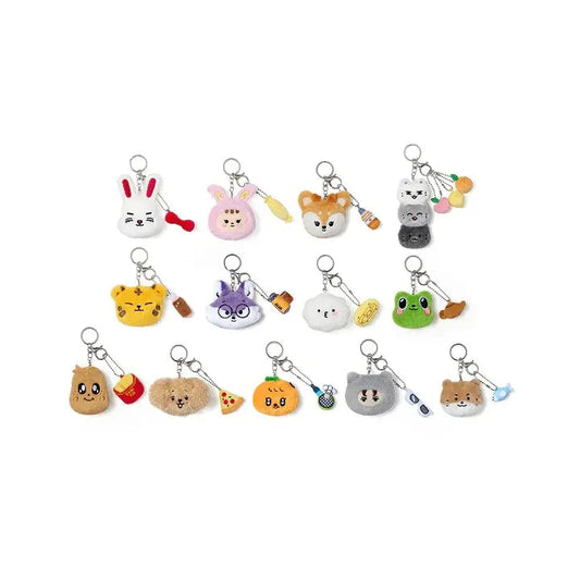 Seventeen - Miniteen 2nd Official Merchandise - Face Plush Keyring
