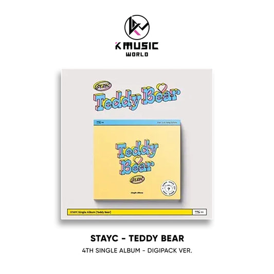 STAYC - Teddy Bear [4th Single Album - Digipack Ver.]