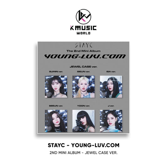 STAYC - YOUNG-LUV.COM [2nd Mini Album - Jewel Case Ver.]