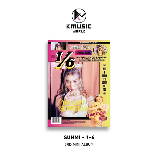 SUNMI - 1/6 [3rd Mini Album]