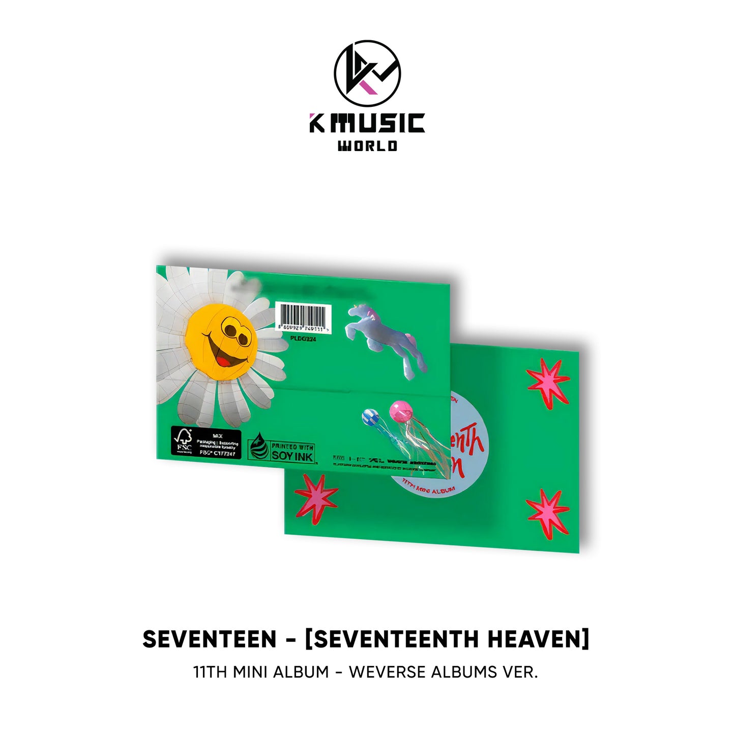 Seventeen - SEVENTEENTH HEAVEN [11th Mini Album - Weverse Ver.]