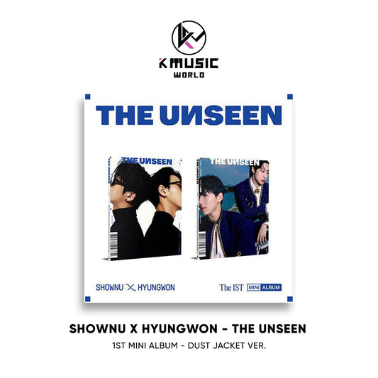 Shownu X Hyungwon - The Unseen [1st Mini Album - Dust Jacket Ver.]
