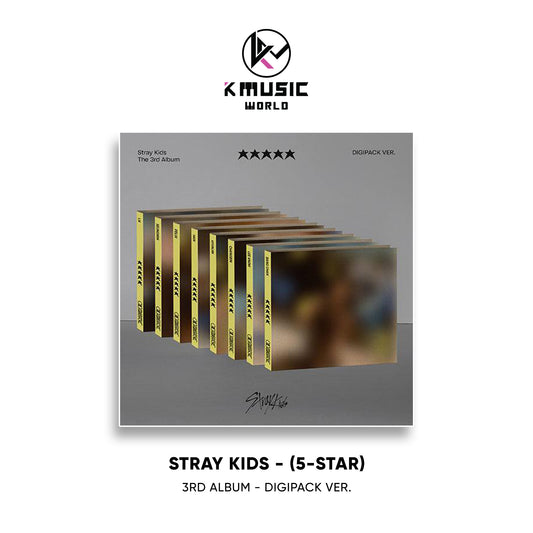 Stray Kids - ★★★★★ (5-STAR) [3rd Album - Digipack Ver.]