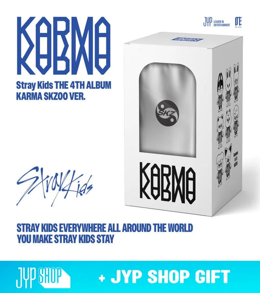 [POB] Stray Kids - KARMA [The 4th album - SKZOO Ver.] ✜ JYP FANS SHOP