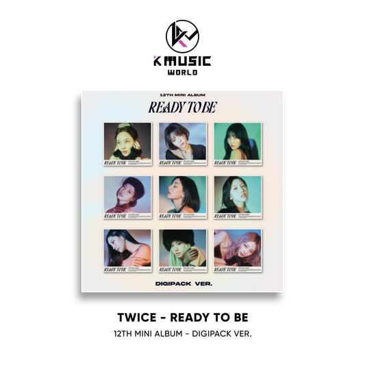 TWICE - Ready To Be [12th Mini Album - Digipack Ver.]