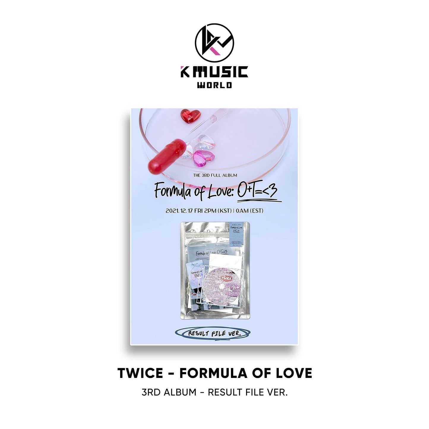 TWICE - Formula of Love: O+T=<3 [3rd Album - Result File Ver.]