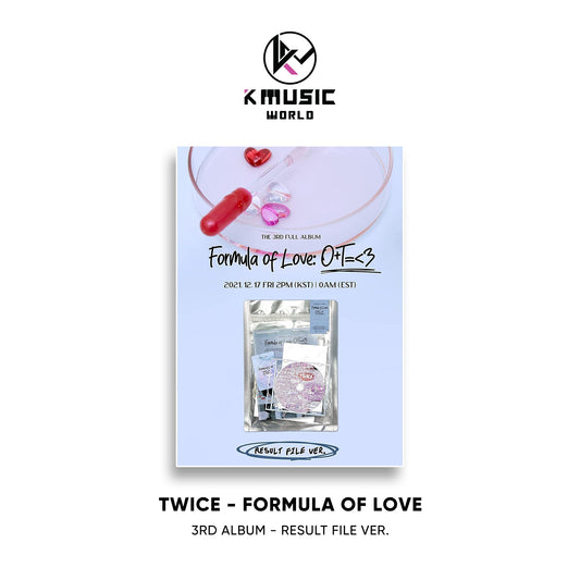 TWICE - Formula of Love: O+T=<3 [3rd Album - Result File Ver.]