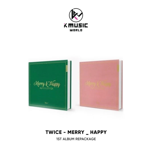 TWICE - Merry & Happy [1st Album Repackage]
