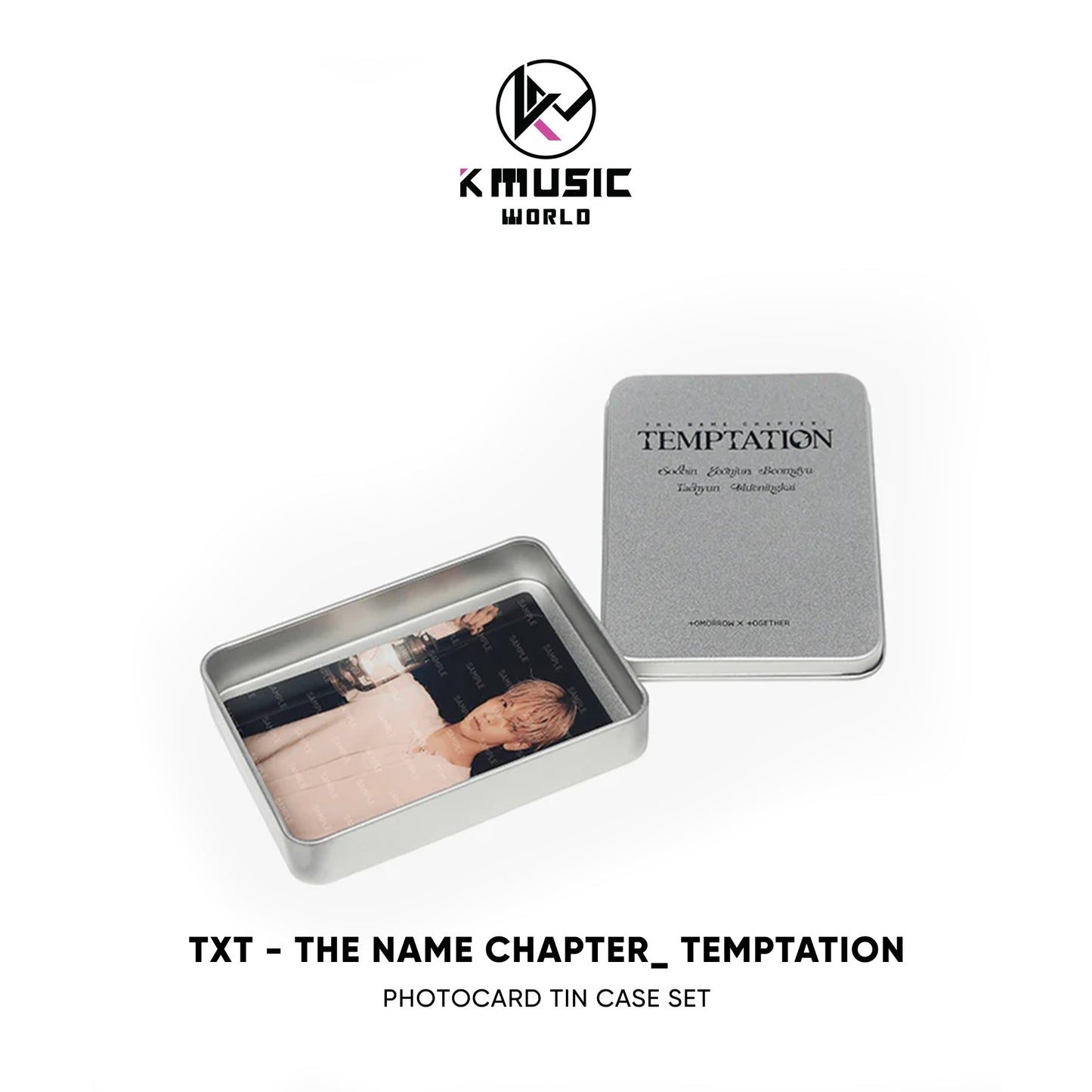 TXT - The Name Chapter: TEMPTATION [Photocard Tin Case Set]