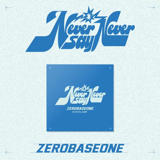 [Pre-Order] ZEROBASEONE - NEVER SAY NEVER [The 1st Full Album - Slam Dunk Ver.]