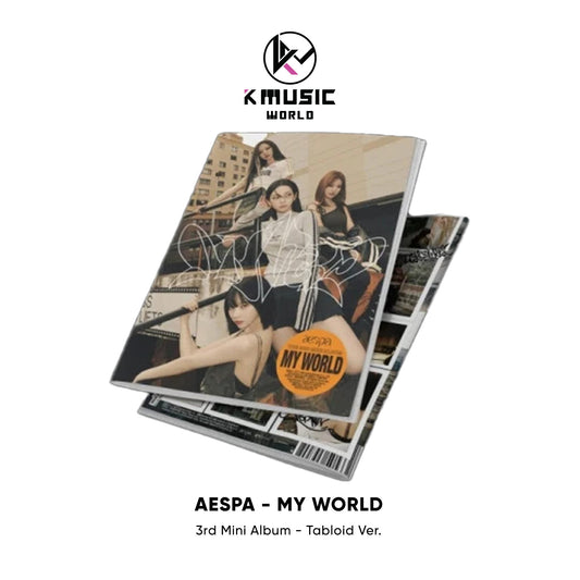 aespa - MY WORLD [3rd Mini Album - Tabloid Ver.]