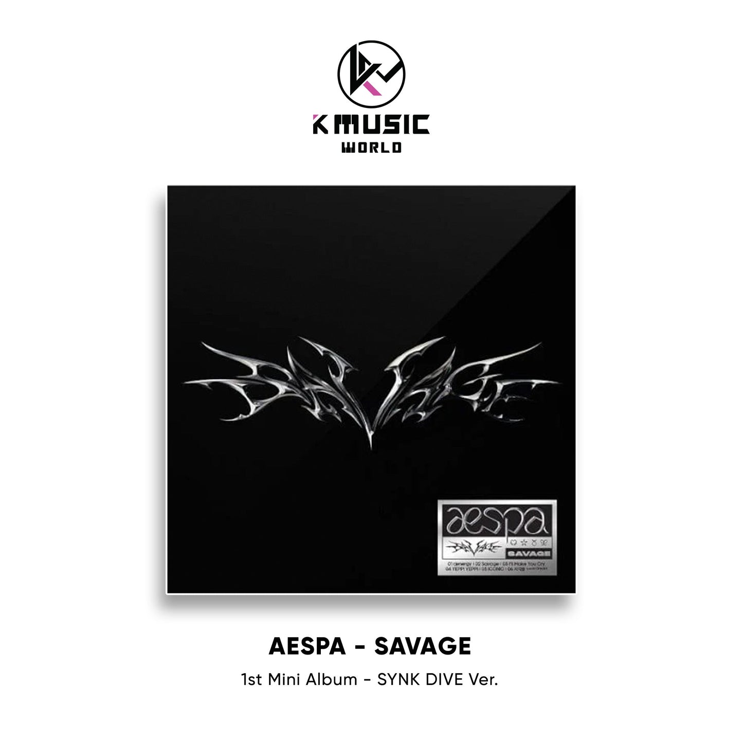 aespa - Savage [1st Mini Album - SYNK DIVE Ver.]