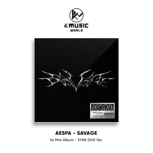 aespa - Savage [1st Mini Album - SYNK DIVE Ver.]