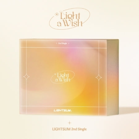 LIGHTSUM - Light a Wish [2nd Single Album]