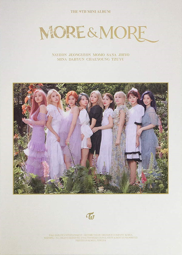 TWICE - More & More [9th Mini Album]