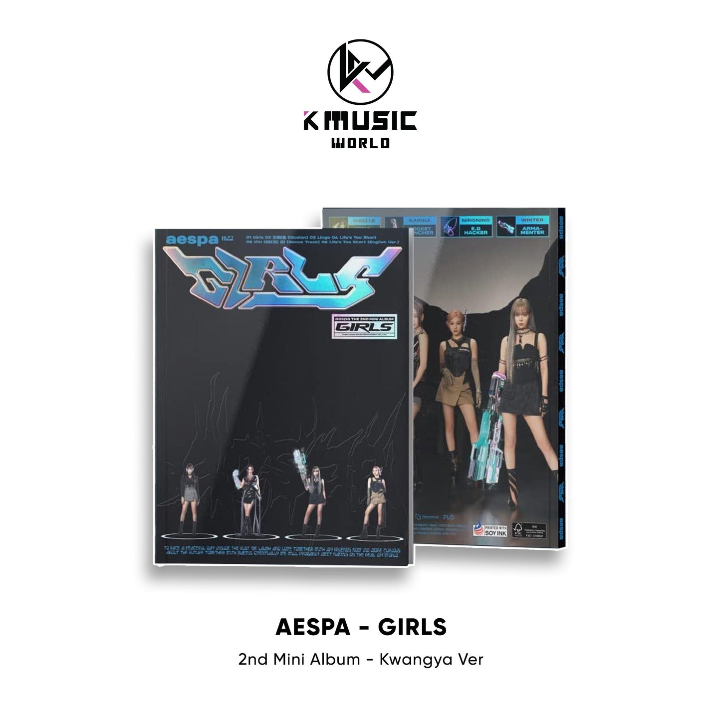 aespa - Girls [2nd Mini Album - Kwangya Ver.]